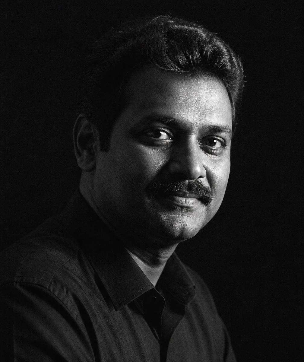 Portrait of Manoj Madhusudanan